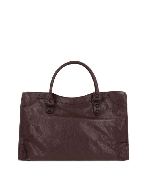 Balenciaga Brown M Le City Bag