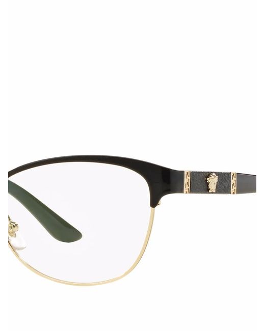Versace Black Wayfarer-Frame Glasses