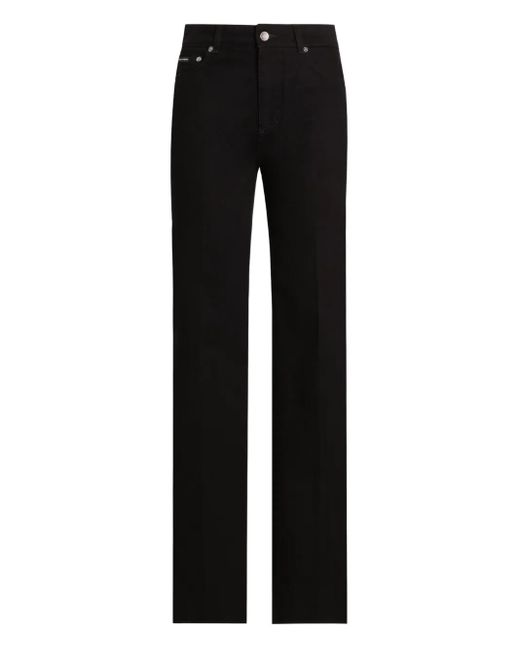 Vaqueros Rectos Dolce & Gabbana de color Black