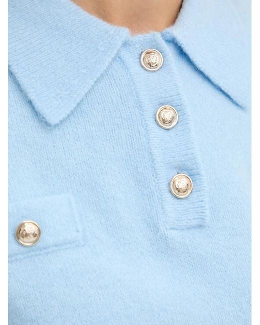 Morgan Blue Msofi Short-Sleeve Polo-Shirt