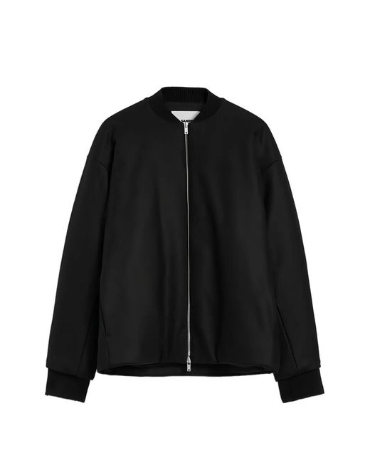 Jil Sander Blue Wool Blazer for men