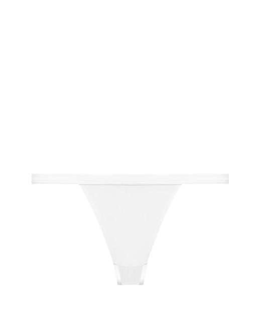 Maison Close White Pure Tentation Openable Thong