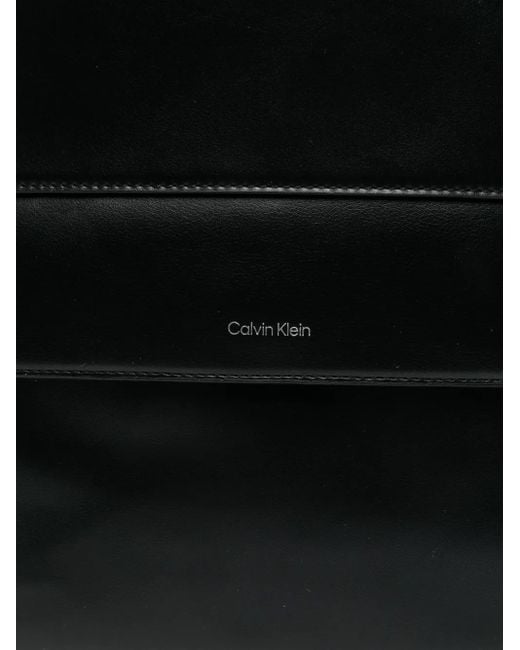 Mochila Sleek Calvin Klein de hombre de color Black