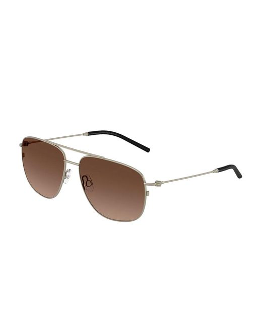 Moncler White Pilot-Frame Sunglasses