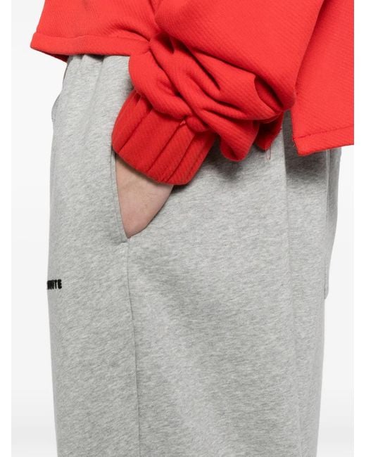 ROMEO HUNTE Gray Collegiate Terry Shorts