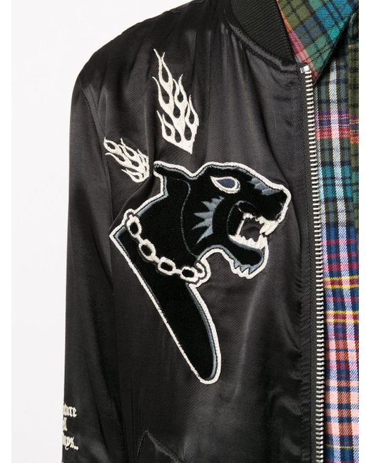 DIESEL Panther-appliqué Bomber Jacket 