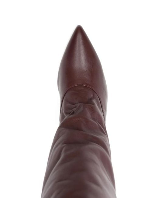 Bottes À Bout Pointu 85 Mm Evaluna en coloris Brown