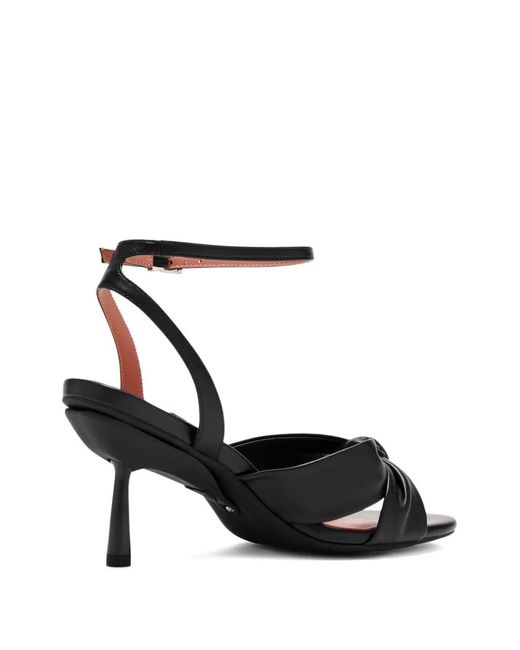 VICE VERSA White 95Mm Everday Knotted Strap Heeled Sandals