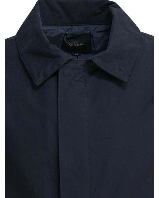 Vince Reißverschluss-Jacke mit Knopfmanschetten in Blue für Herren