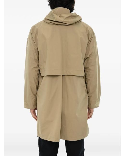 Woolrich Natural Hooded Drawstring-Waist Parka for men