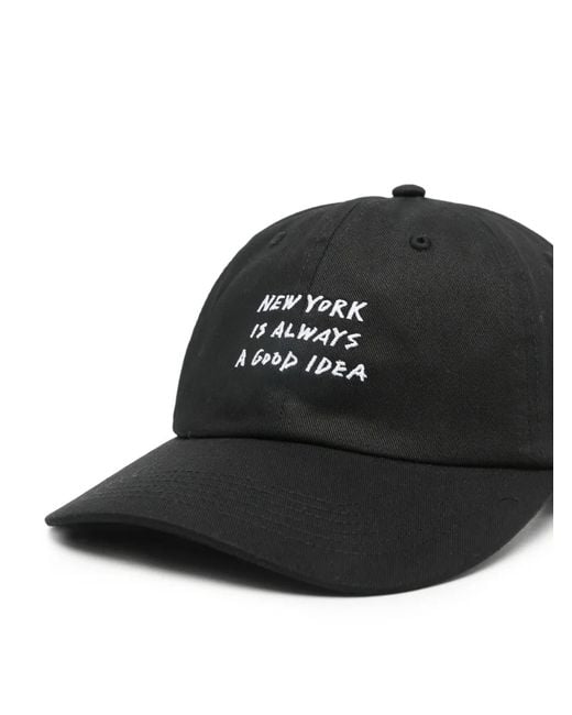 DKNY Black Good Idea Cap