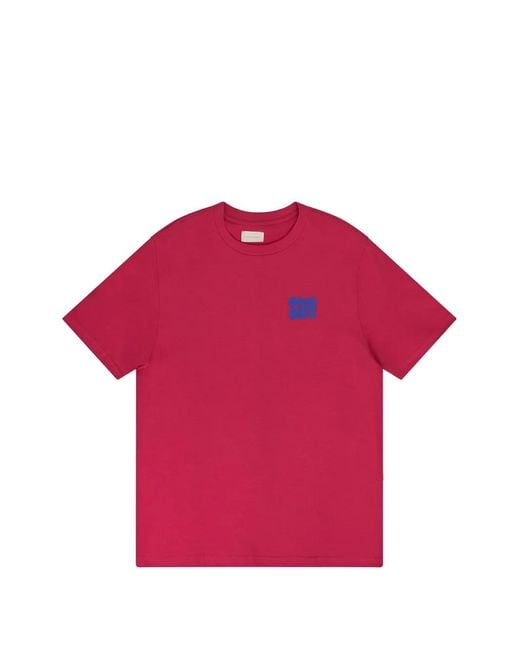 Aimé Leon Dore Red Logo-Print T-Shirt for men