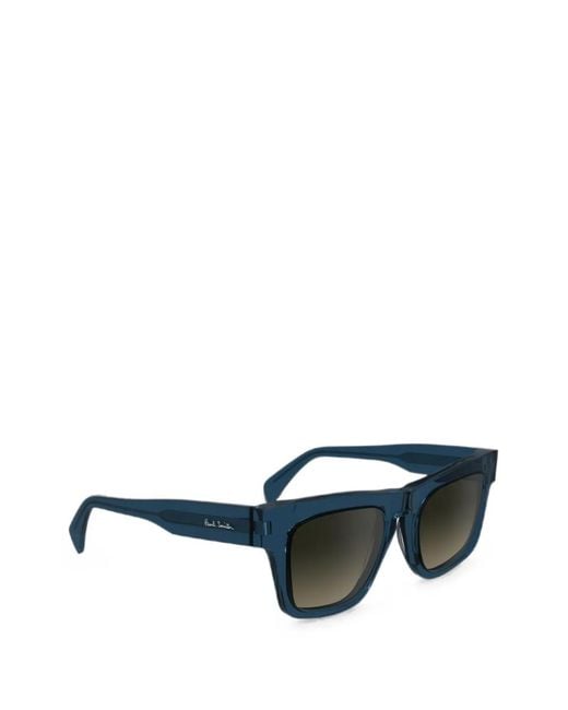 Paul Smith Black Kramer Square-Frame Sunglasses for men