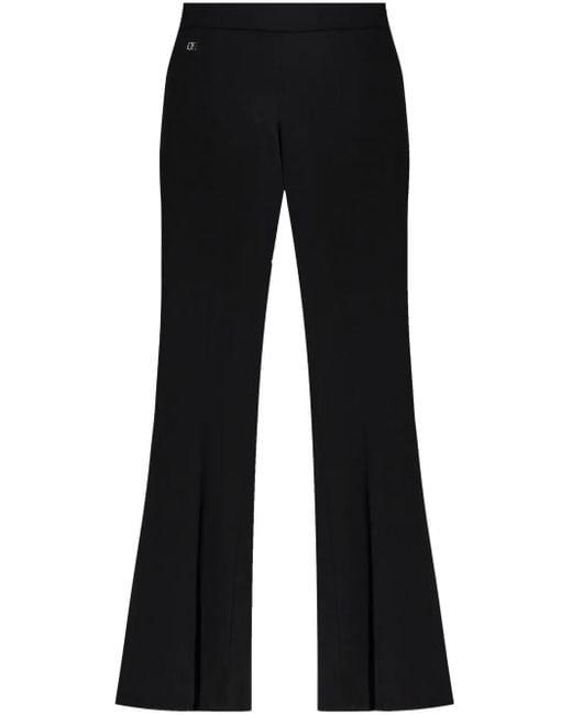 DSquared² Black Logo Plaque Trousers