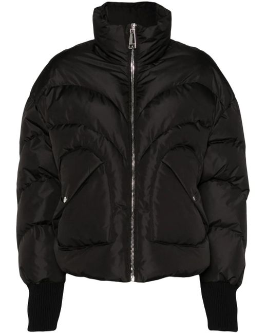Khrisjoy Black Corazon Puffer Jacket