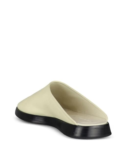 Fear Of God White Leather Mules for men