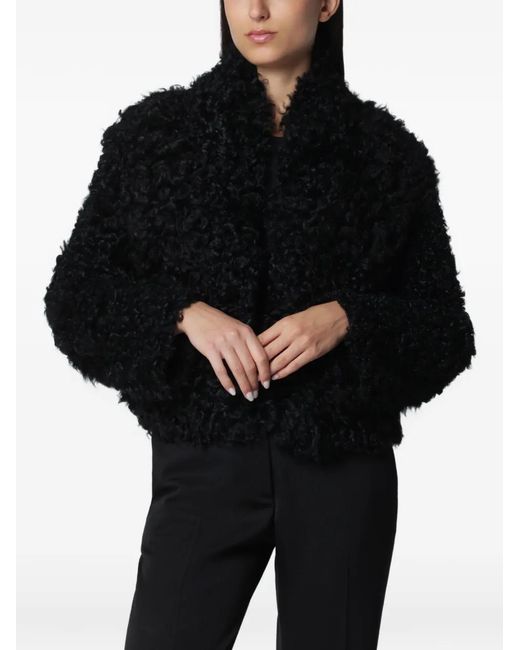 Arma Black Mooney Shearling Jacket