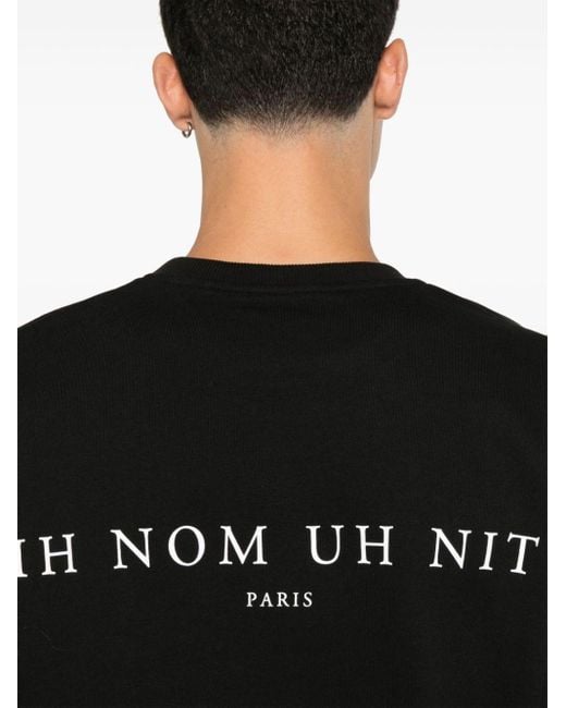 Ih Nom Uh Nit Black Future Mask Sweatshirt for men