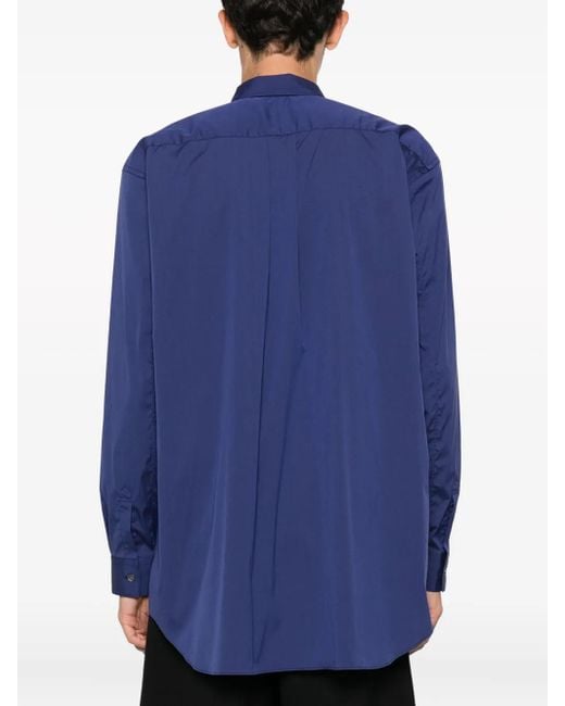 Comme des Garçons Blue Shirt Woven Clothing for men