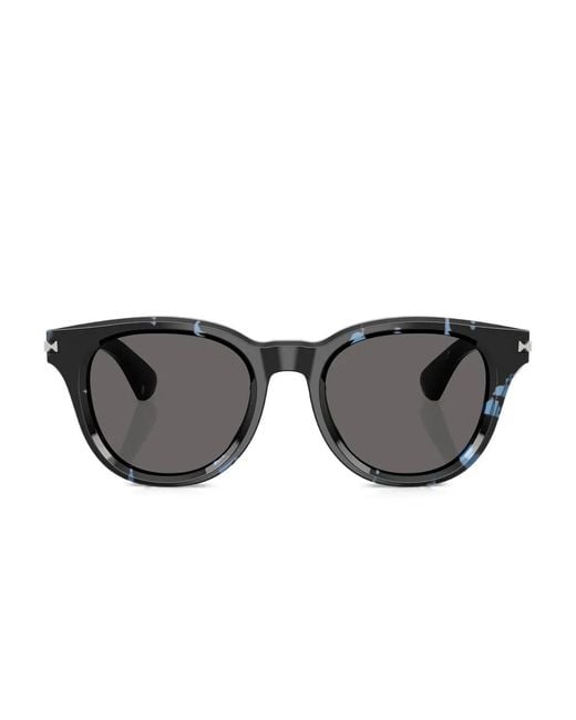 Burberry Gray Marble-Effect Sunglasses