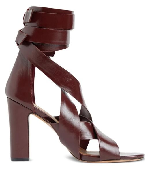 Cynthia Rowley Brown 100Mm Cece Sandals