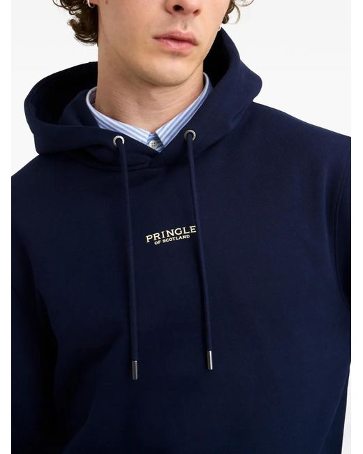 Pringle of Scotland Pullover mit Kapuze in Blue für Herren