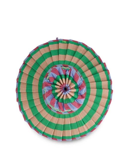 Lorna Murray Green Capri Stripe Spritz Sun Hat