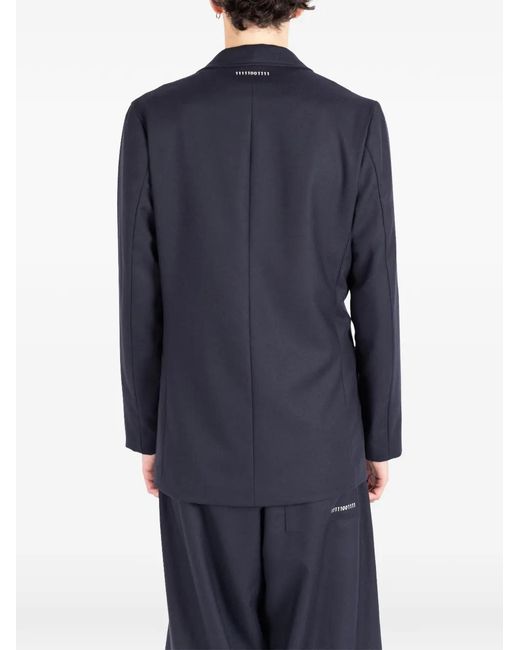 Societe Anonyme Blue Granpa Patch-Pocket Blazer for men