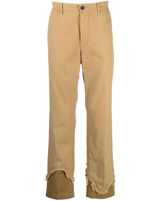 Incotex Natural Straight-Leg Chinos for men