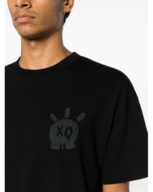Camiseta Teddy Skull con estampado XO Zadig & Voltaire de hombre de color Black