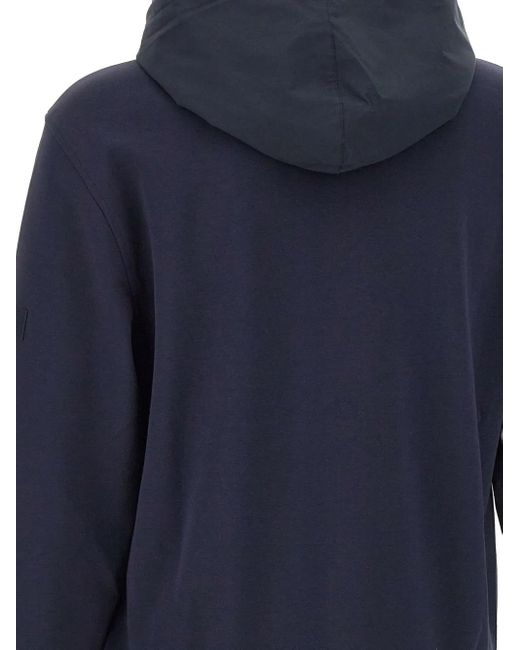Fay Klassischer Hoodie in Blue für Herren