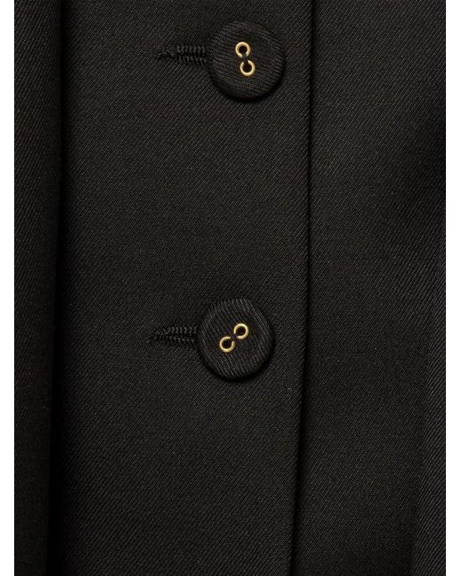 Nissa Black Cropped Blazer