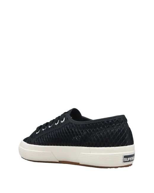 Superga White 2750 Mesh Sneakers