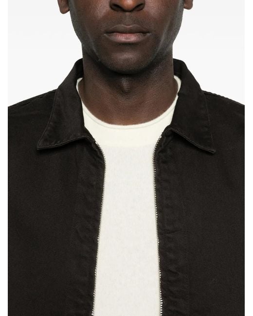 NN07 Black Veste Petrus À Fermeture Zippée for men