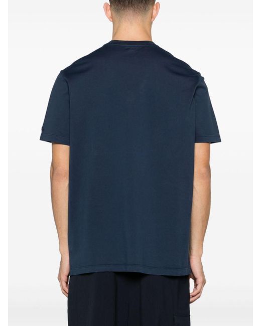 Paul & Shark Blue Cotton T-shirt Clothing for men