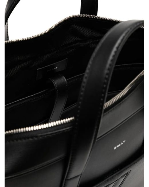 Bally Black Mythos Briefcase for men