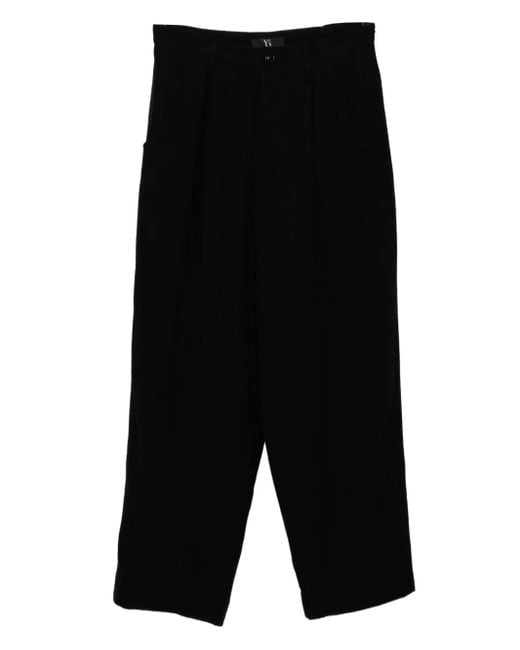 Y's Yohji Yamamoto Black Wool Pants