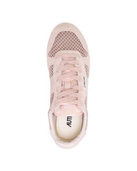 Autry Pink Windspin Sneakers for men