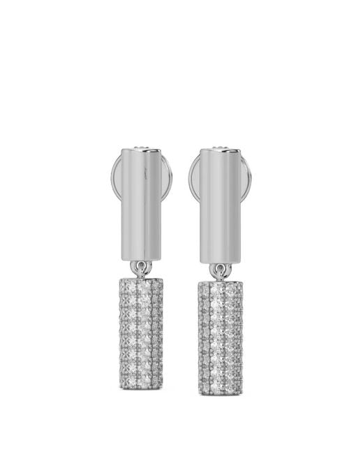 SOLO for Diamonds White Diamond Drop Earrings