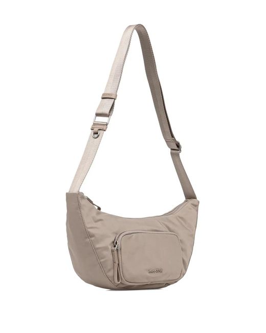 Marc O' Polo Gray Small Zip Shoulder Bag