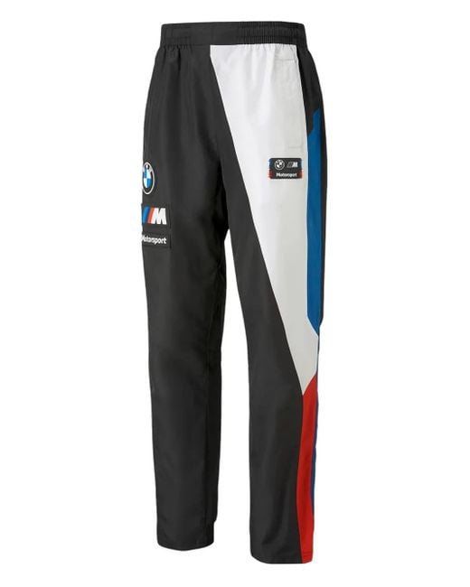 PUMA Blue X X Bmw Motorsport Colour-Block Track Pants for men