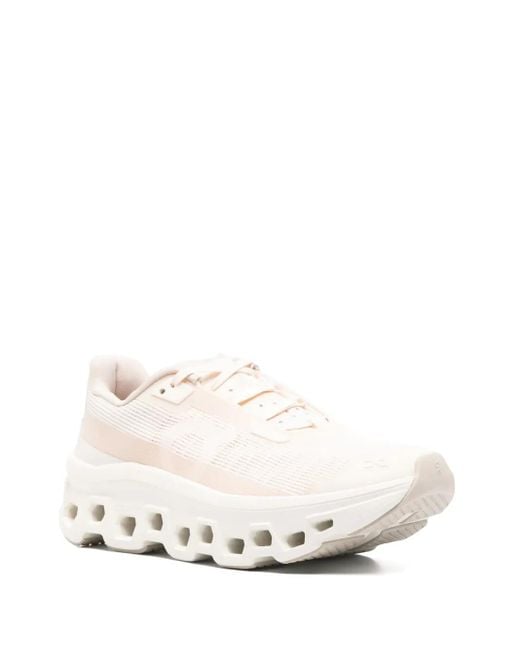 On Shoes White Cloudmonster Void Sneakers