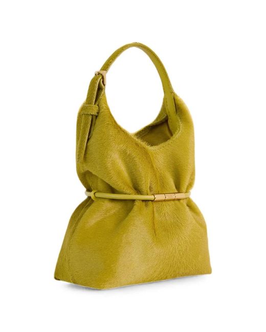 Balmain Yellow Sphynx Mini Bag