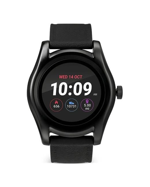 Timex Black Smartwatch 45Mm Watch for men