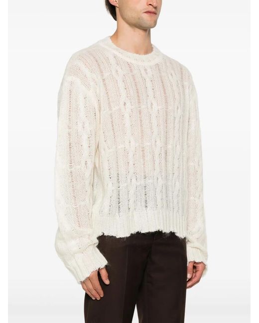 Séfr White Gilberto Sweater for men