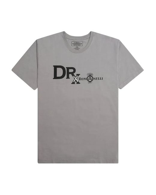 Neighborhood Gray X Dr. Romanelli Globe Tree-Print T-Shirt for men