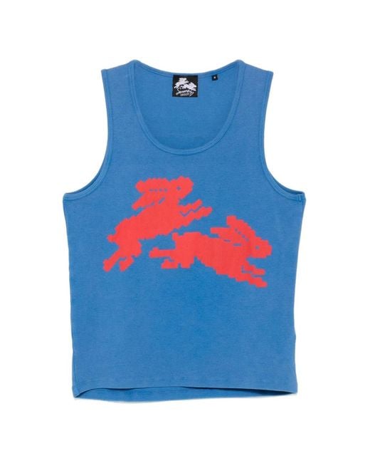 Carne Bollente Blue Catching Feelings Tank Top