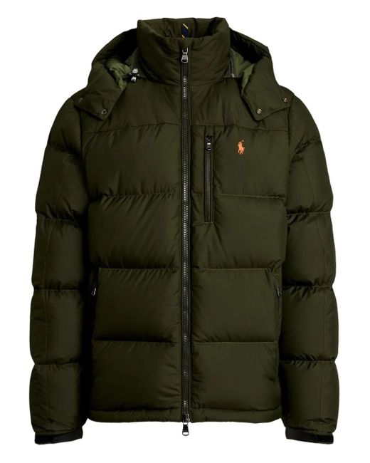 Polo Ralph Lauren Green Bomber Jacket With Zip for men