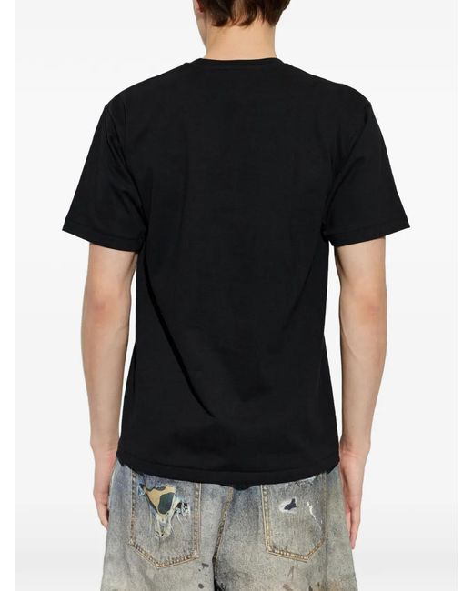 A Bathing Ape Black 1St Camo College Tee M for men