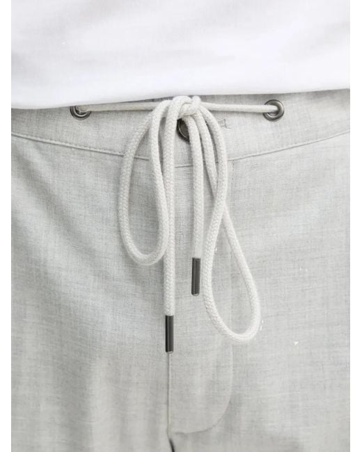 Michael Kors Gray Drawstring-Waist Pants for men